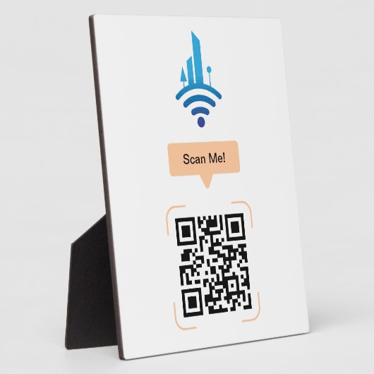 Einfach kostenloser QR-Code für WiFi Fotoplatte (Seite)