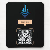 Einfach kostenloser QR-Code für WiFi Mousepad (Vorne)