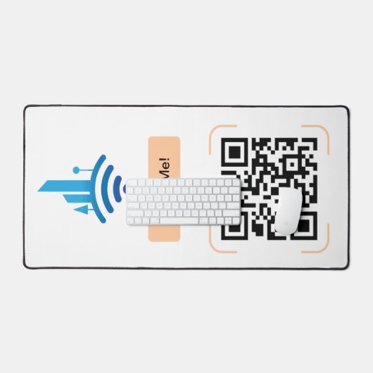 Einfach kostenloser QR-Code für WiFi Schreibtischunterlage (Tastatur & Maus)