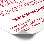 Einfach kühl, Feuerwehrrekrutierung Poster (Ecke)