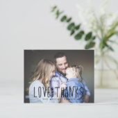 Einfach kühl und schwarz | Vielen Dank Foto Postca Postkarte (Stehend Vorderseite)