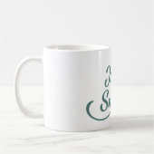 Einfach lächeln kaffeetasse (Links)