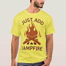Einfach Lagerfeuer Camping-Ruheplatz