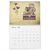 Einfach Land-Kalender Kalender (Feb 2027)