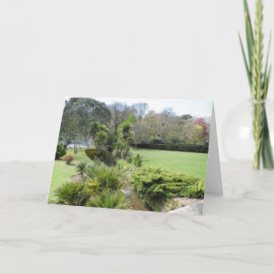 Einfach Landschaftliche Geburtstagskarte Karte