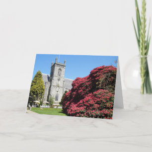 Einfach Landschaftliche leere Karte