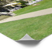 Einfach Landschaftliches Poster (Ecke)