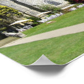 Einfach Landschaftliches Poster (Ecke)