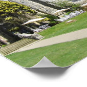 Einfach Landschaftliches Poster (Ecke)