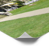 Einfach Landschaftliches Poster (Ecke)