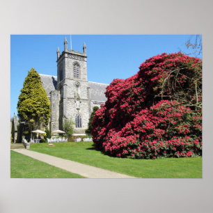 Einfach Landschaftliches Poster