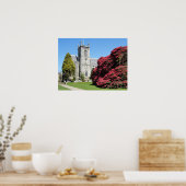 Einfach Landschaftliches Poster (Küche)