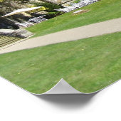 Einfach Landschaftliches Poster (Ecke)