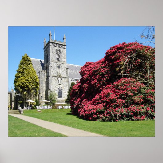 Einfach Landschaftliches Poster (Vorne)