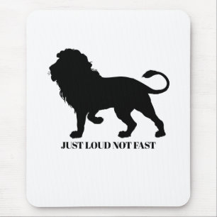 EINFACH LAUT NICHT SCHNELL MOUSEPAD
