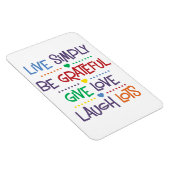 Einfach leben magnet (Rechte Seite)