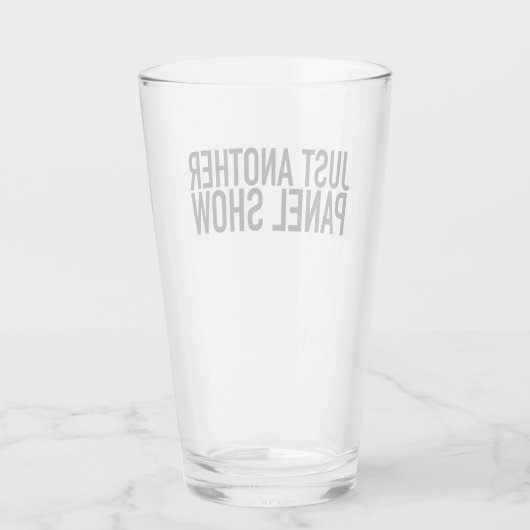 Einfach Leitungsglas Glas (Rückseite)