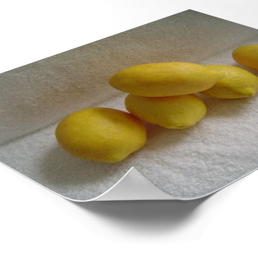 Einfach Lemons Poster (Ecke)