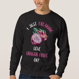 Einfach Liebe Dragon Frucht Exotic Pitahaya Er Sweatshirt