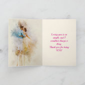 EINFACH LIEBE JAHRESKARTE/LIEBE DANKESKARTE (Innenseite)