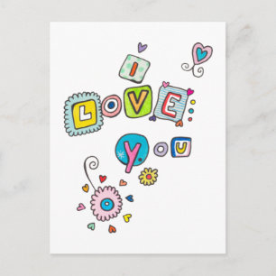 Einfach Liebe Postkarte