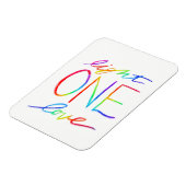 Einfach Liebe Rainbow-Art-Magnete Magnet (Linke Seite)