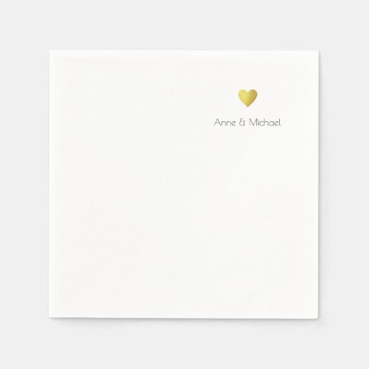 EINFACH LIEBE SERVIETTE (Vorderseite)