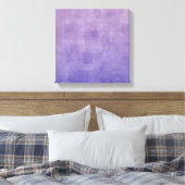 Einfach Lila Blue rustikal abstrakt Leinwanddruck (Insitu (Schlafzimmer))