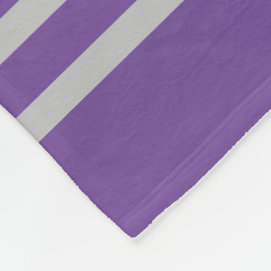 Einfach Lila Grau "Best Mama Ever" Fleecedecke (Ecke)