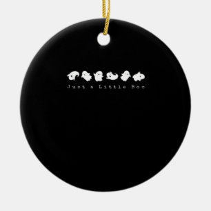 Einfach Little Boo Kreativer Gelegenheitslook Keramik Ornament