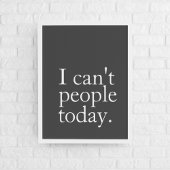 Einfach lustig, ich kann heute nicht zitieren poster