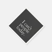 Einfach lustig, ich kann heute nicht zitieren serviette (Ecke)