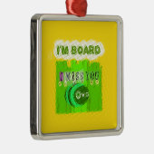 Einfach lustig vermisse ich dich, dass ich gelangw ornament aus metall (Rechts)