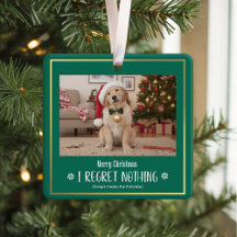 Einfach lustiges süßes Hunde-Foto Weihnachten