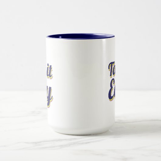 Einfach machen tasse (Zentrum)