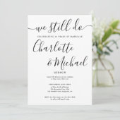 Einfach machen wir immer noch Skripterneuerung Einladung (Stehend Vorderseite)