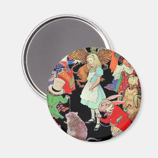 Einfach, Madly Alice Magnet (Vorderseite/Rückseite)