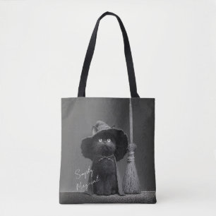 Einfach Magische Hexenkatze Tasche