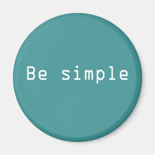 Einfach Magnet (Vorne)