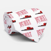 Einfach mal hinschauen krawatte (Gerollt)