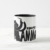 Einfach Mammut Tasse (Zentrum)