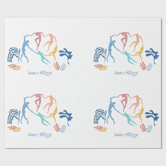 Einfach Matisse - Tanz Geschenkpapier (Flach)