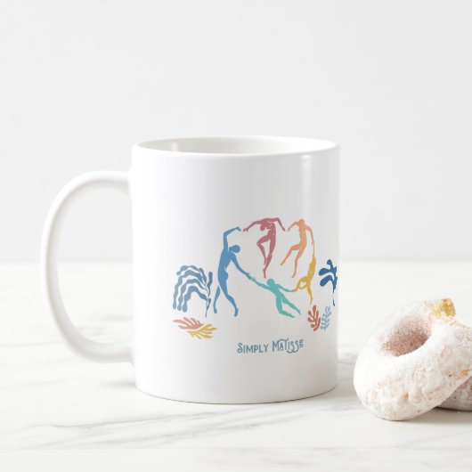 Einfach Matisse - Tanz Kaffeetasse (Mit Donut)