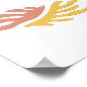 Einfach Matisse - Tanz Poster (Ecke)