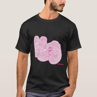Einfach Mazes "Hey" Maze Black T - Shirt