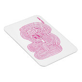 Einfach Mazes "Hey" Maze Magnet (Rechte Seite)
