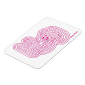 Einfach Mazes "Hey" Maze Magnet (Linke Seite)