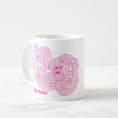 Einfach Mazes "Hey" Maze Tasse (Vorderseite Links)