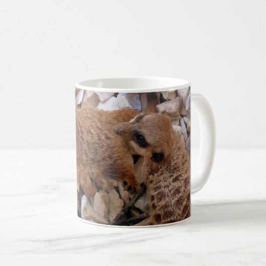 Einfach Meerkats Tasse (VorderseiteRechts)