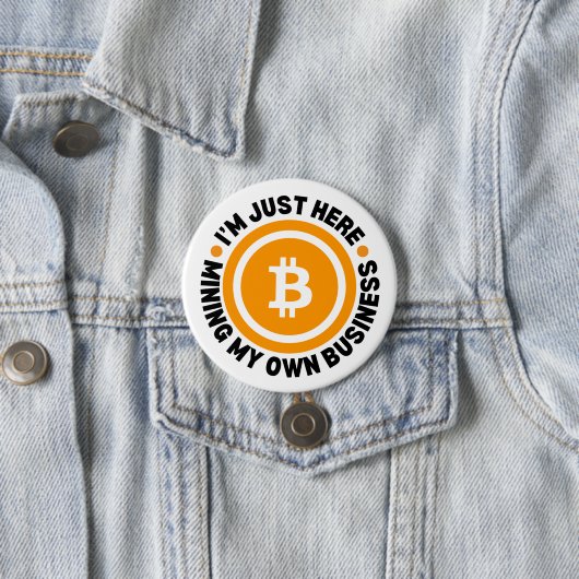 EINFACH MEIN EIGENES BUSINESS-Fun-Bitcoin Button (Beispiel)
